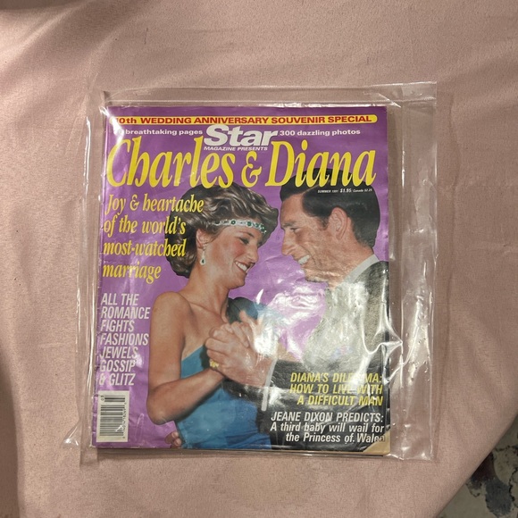 Vintage - Star Magazine Charles & Diana Cover, 10th Wedding Anniversary - Picture 1 of 5